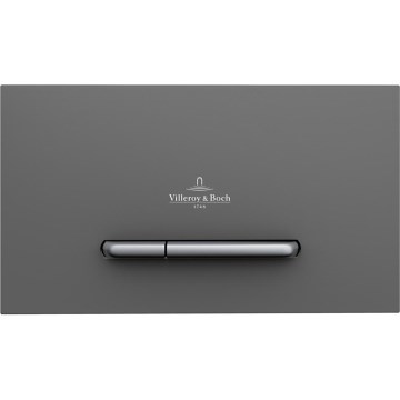 Villeroy & Boch 922169D8 - Бутон за промиване VICONNECT антрацит/матов хром