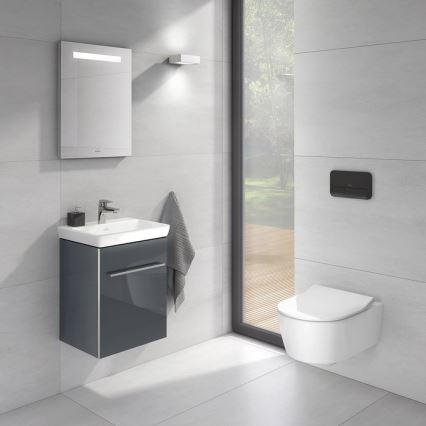 Villeroy & Boch 922400RB - бутон за смиване VICONNECT черен гланц