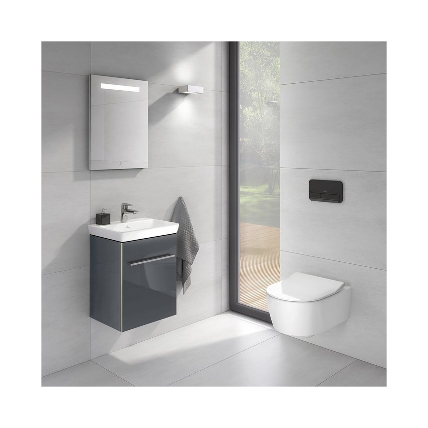 Villeroy & Boch 922400RB - бутон за смиване VICONNECT черен гланц
