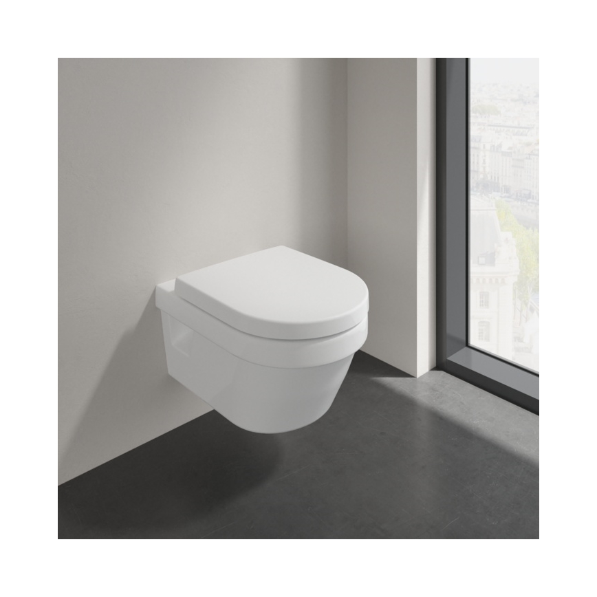 Villeroy & Boch 98M9C101 - Тоалетна седалка SoftClose ARCHITECTURA бяла