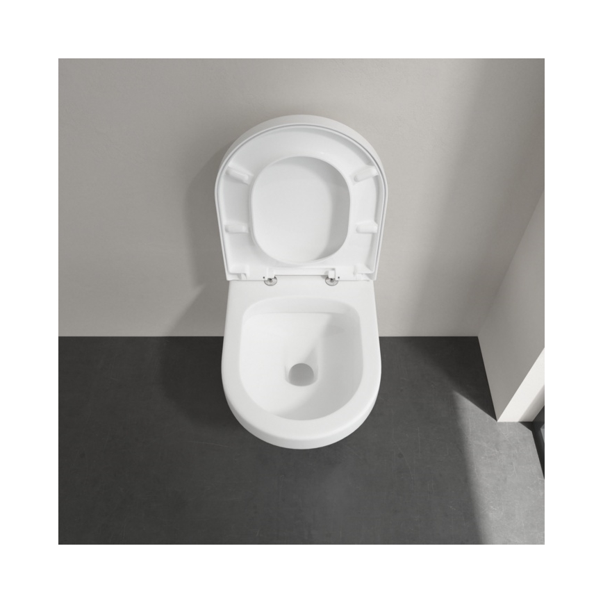 Villeroy & Boch 98M9C101 - Тоалетна седалка SoftClose ARCHITECTURA бяла
