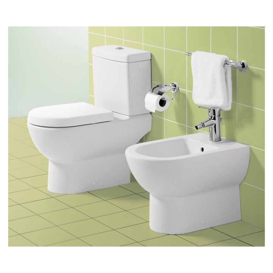 Villeroy & Boch 9M55S101 - Тоалетна седалка SoftClose SUBWAY, бяла