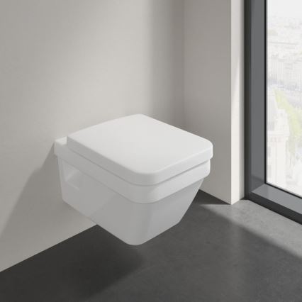 Villeroy & Boch 9M58S101 - Седалка за тоалетна с механизъм SoftClose ARCHITECTURA, бяла