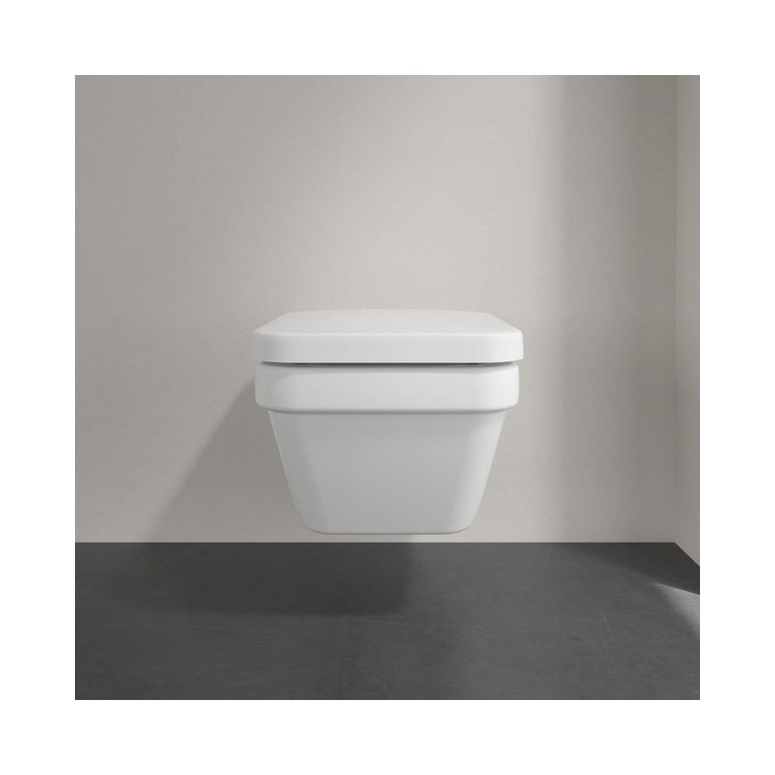 Villeroy & Boch 9M58S101 - Седалка за тоалетна с механизъм SoftClose ARCHITECTURA, бяла