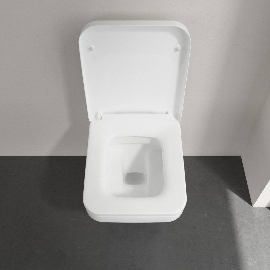 Villeroy & Boch 9M58S101 - Седалка за тоалетна с механизъм SoftClose ARCHITECTURA, бяла
