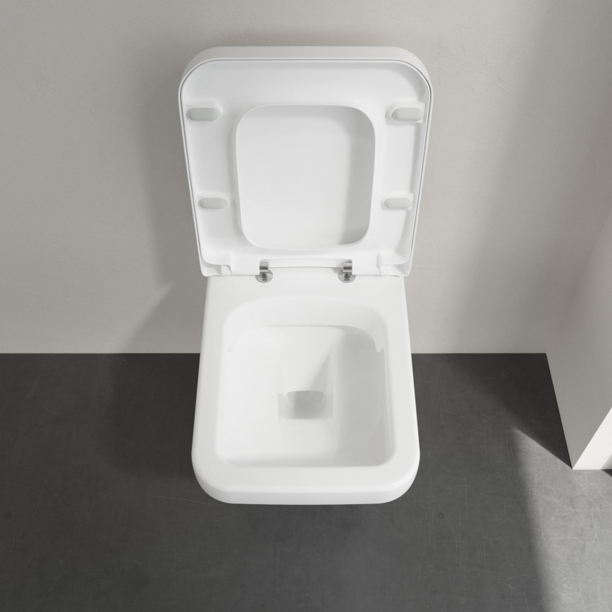 Villeroy & Boch 9M58S101 - Седалка за тоалетна с механизъм SoftClose ARCHITECTURA, бяла