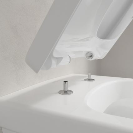 Villeroy & Boch 9M58S101 - Седалка за тоалетна с механизъм SoftClose ARCHITECTURA, бяла
