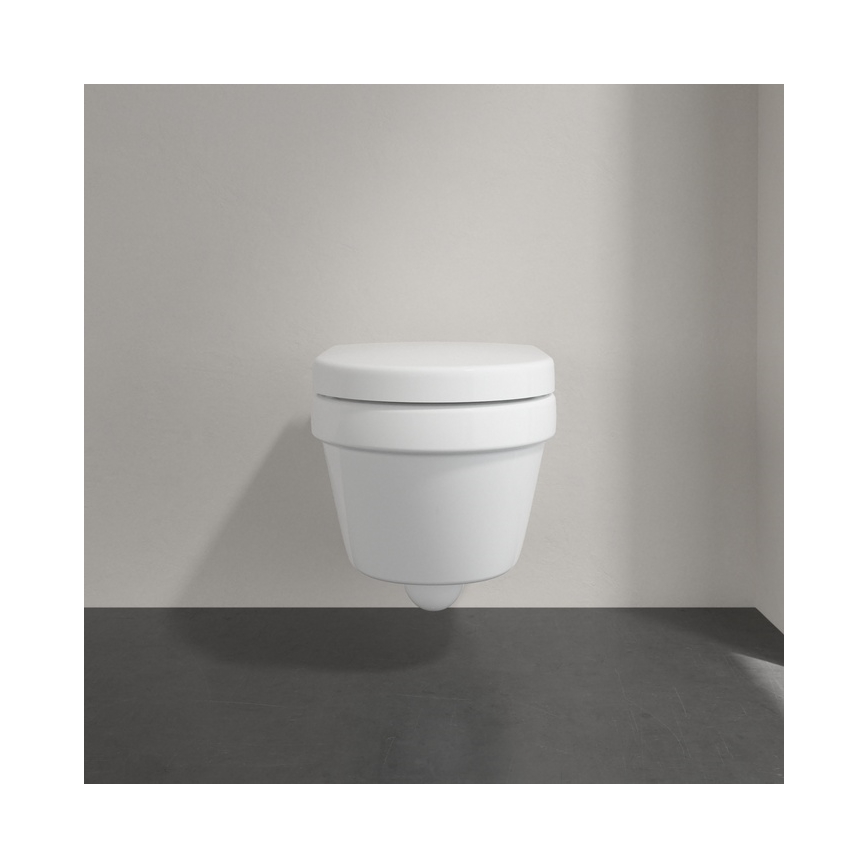 Villeroy & Boch 9M66S201 - Тоалетна седалка с технология SoftClose ARCHITECTURA бяла