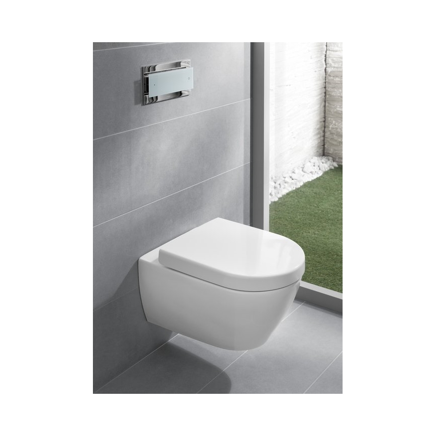 Villeroy & Boch 9M68S101 - Тоалетна седалка SoftClose SUBWAY 2.0 бяла