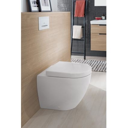 Villeroy & Boch 9M68S101 - Тоалетна седалка SoftClose SUBWAY 2.0 бяла