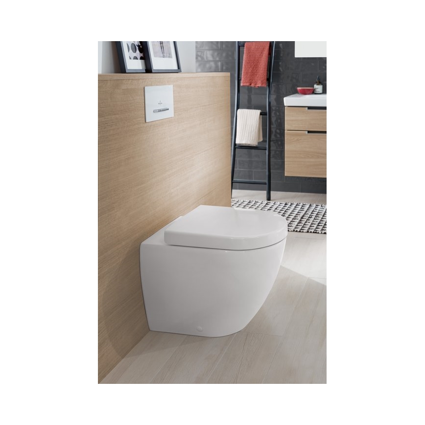 Villeroy & Boch 9M68S101 - Тоалетна седалка SoftClose SUBWAY 2.0 бяла