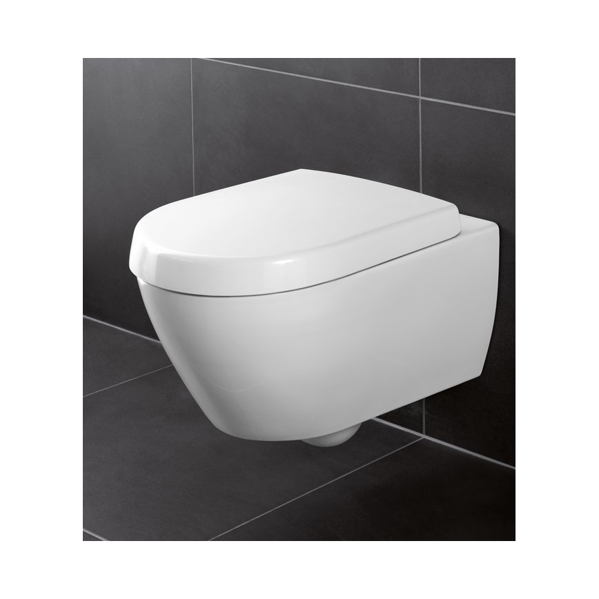 Villeroy & Boch 9M68S101 - Тоалетна седалка SoftClose SUBWAY 2.0 бяла