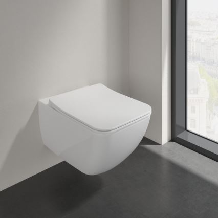 Villeroy & Boch 9M80S101 - Тоалетна седалка SoftClose VENTICELLO бяла