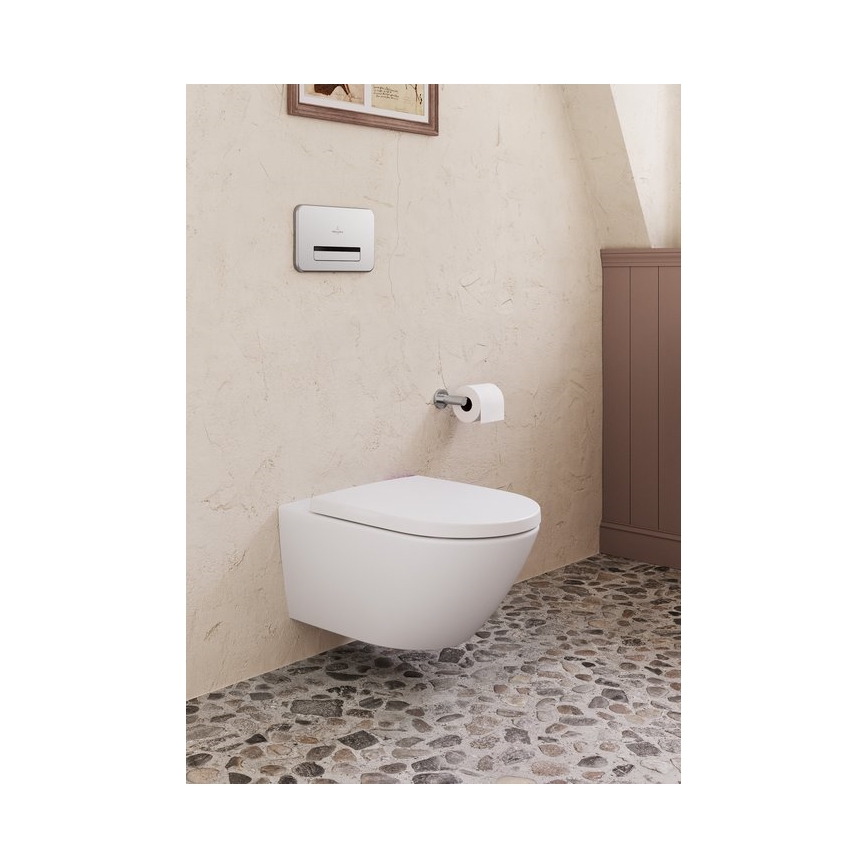 Villeroy & Boch TVA15101400061 - Държач за тоалетна хартия ELEMENTS лъскав хром