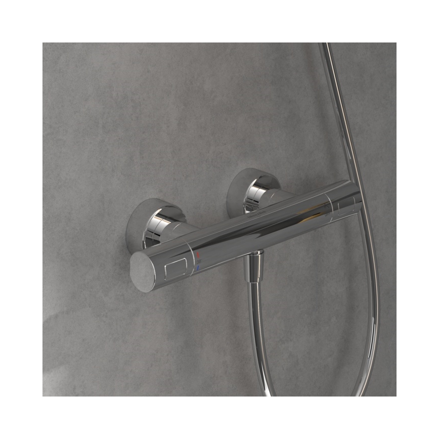 Villeroy & Boch TVS00001700061 - Термостатичен душ смесител TAPS&FITINGS лъскав хром