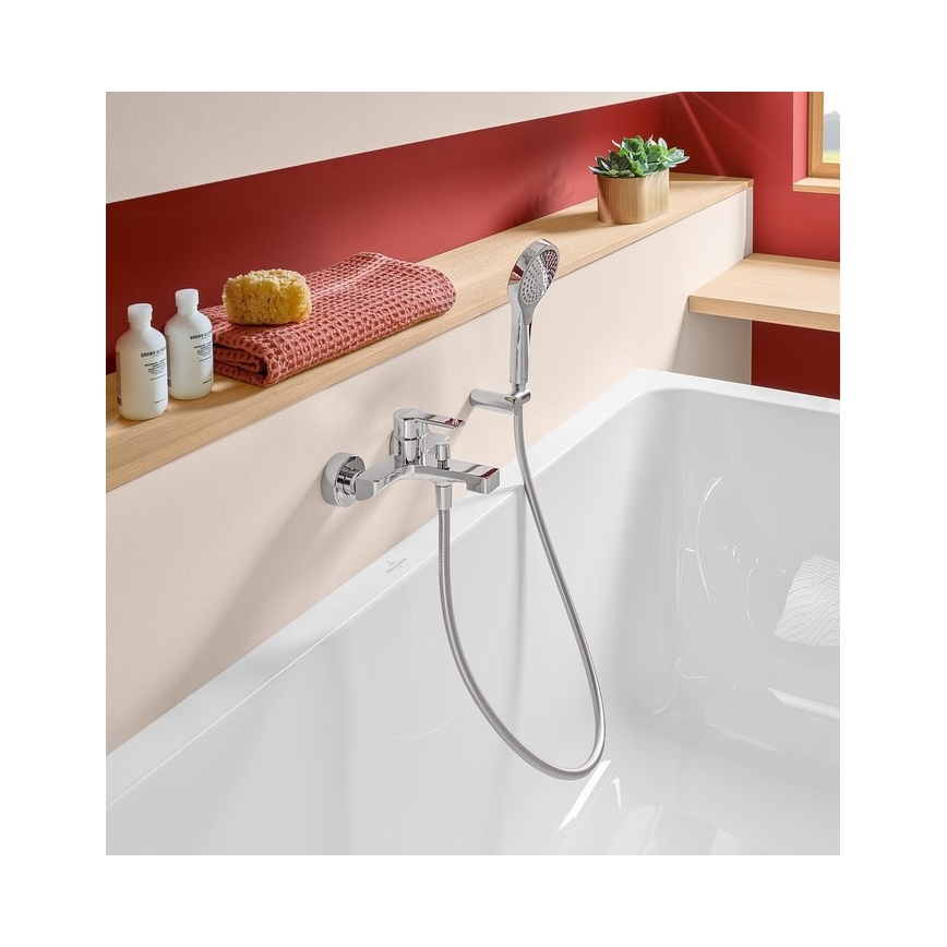 Villeroy & Boch TVT10300200061 - Смесител за вана ARCHITECTURA, полирано хромово покритие