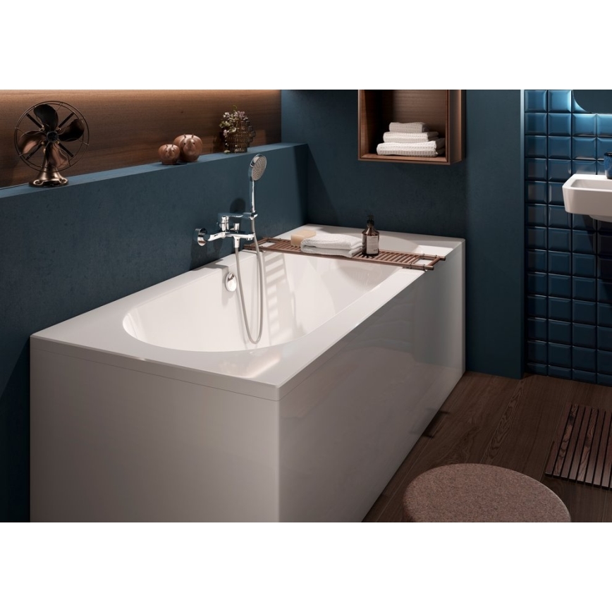 Villeroy & Boch TVT10400100061 - Смесител за вана O.NOVO, полирана хромова повърхност