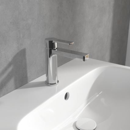Villeroy & Boch TVW10300400161 - Смесител за умивалник ARCHITECTURA 16,4 см, лъскав хром