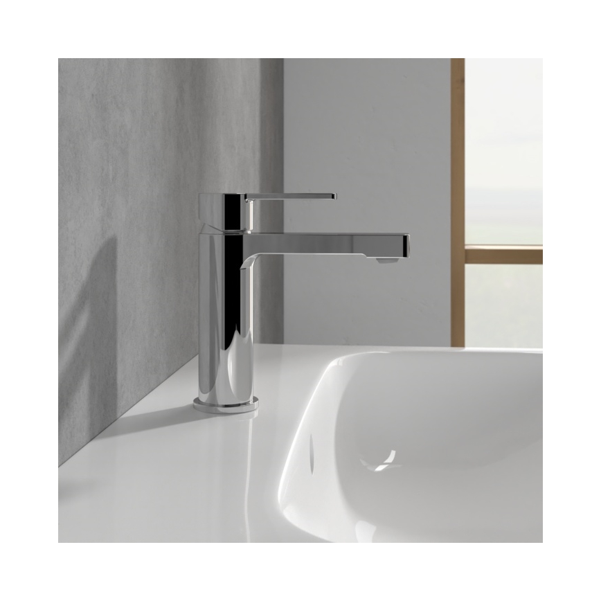 Villeroy & Boch TVW10300400161 - Смесител за умивалник ARCHITECTURA 16,4 см, лъскав хром