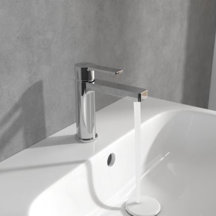 Villeroy & Boch TVW10300400161 - Смесител за умивалник ARCHITECTURA 16,4 см, лъскав хром