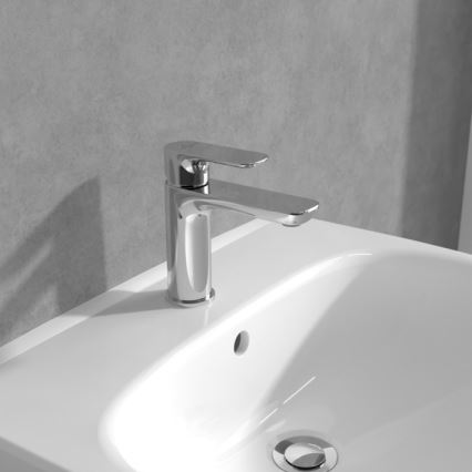 Villeroy & Boch TVW10400300161 - Смесител за умивалник O.NOVO 15,5 см полирано хромово покритие