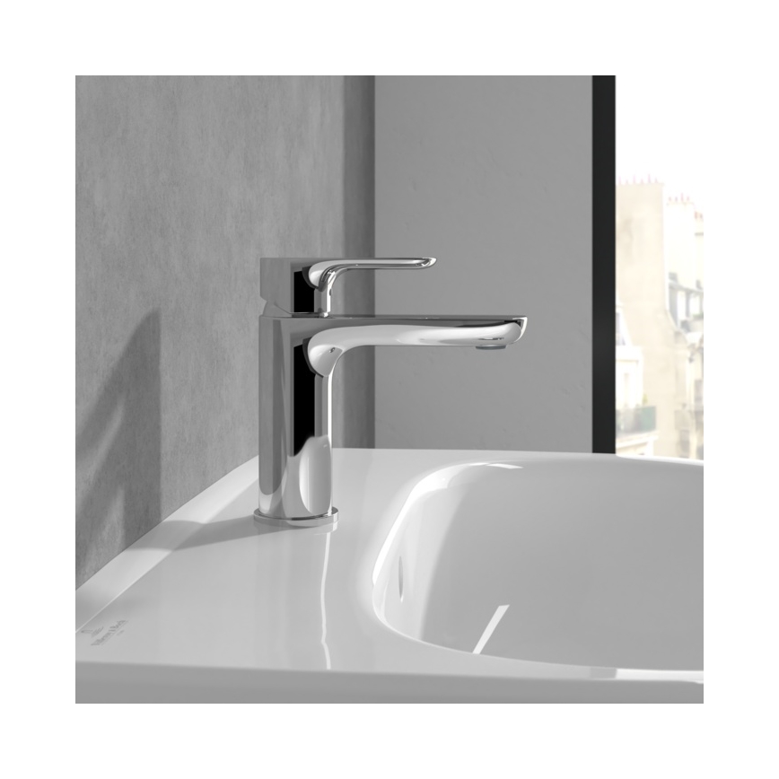 Villeroy & Boch TVW10400300161 - Смесител за умивалник O.NOVO 15,5 см полирано хромово покритие