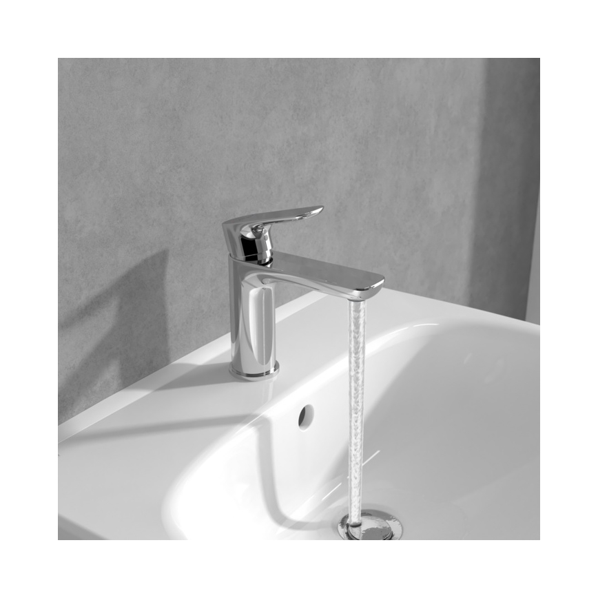 Villeroy & Boch TVW10400300161 - Смесител за умивалник O.NOVO 15,5 см полирано хромово покритие