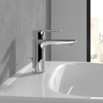 Villeroy & Boch TVW10400400161 - Смесител за мивка O.NOVO 15,5 см, лъскав хром