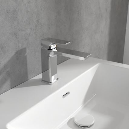 Villeroy & Boch TVW11200300061 - Смесител за умивалник SUBWAY 15,5 см полирано хромово покритие