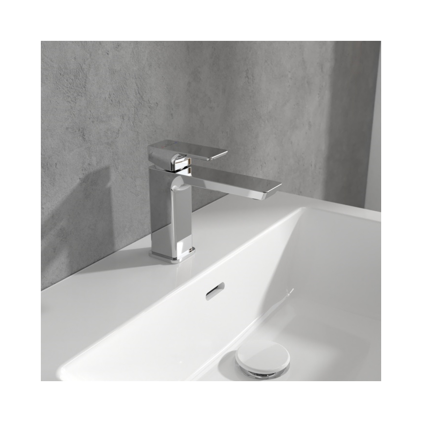 Villeroy & Boch TVW11200300061 - Смесител за умивалник SUBWAY 15,5 см полирано хромово покритие