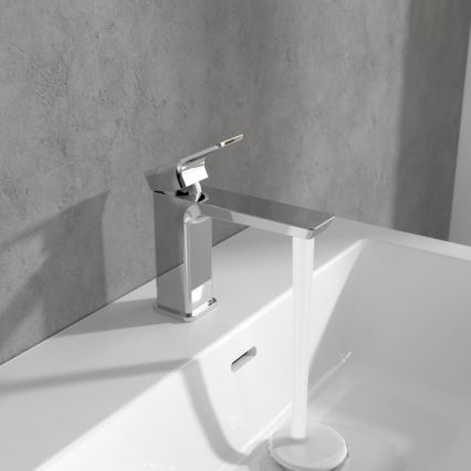 Villeroy & Boch TVW11200300061 - Смесител за умивалник SUBWAY 15,5 см полирано хромово покритие