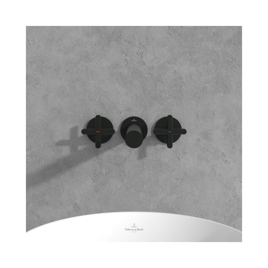 Villeroy & Boch TVZ106012000K5 - Смесител за умивалник LOOP&FRIENDS матово черно