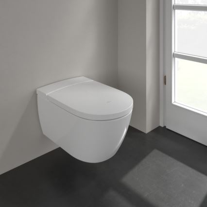 Villeroy & Boch V0E100R1 - Подвесно биде с седалка SoftClose VICLEAN, керамика/бяла +дистанционно управление