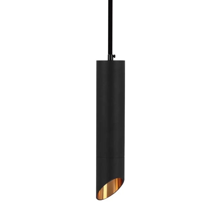 Висящ полилей 1xGU10/35W/230V 20 cм черен
