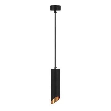Висящ полилей 1xGU10/35W/230V 30 cм черен