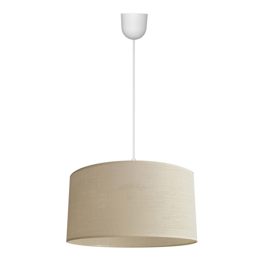Висящ полилей ALBA 1xE27/15W/230V Ø 40 cм бежов