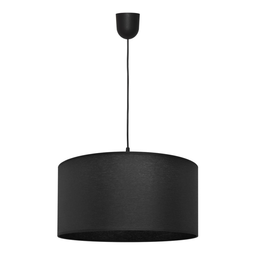 Висящ полилей ALBA 1xE27/15W/230V Ø 40 см черен