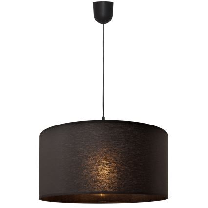Висящ полилей ALBA 1xE27/15W/230V Ø 40 см черен