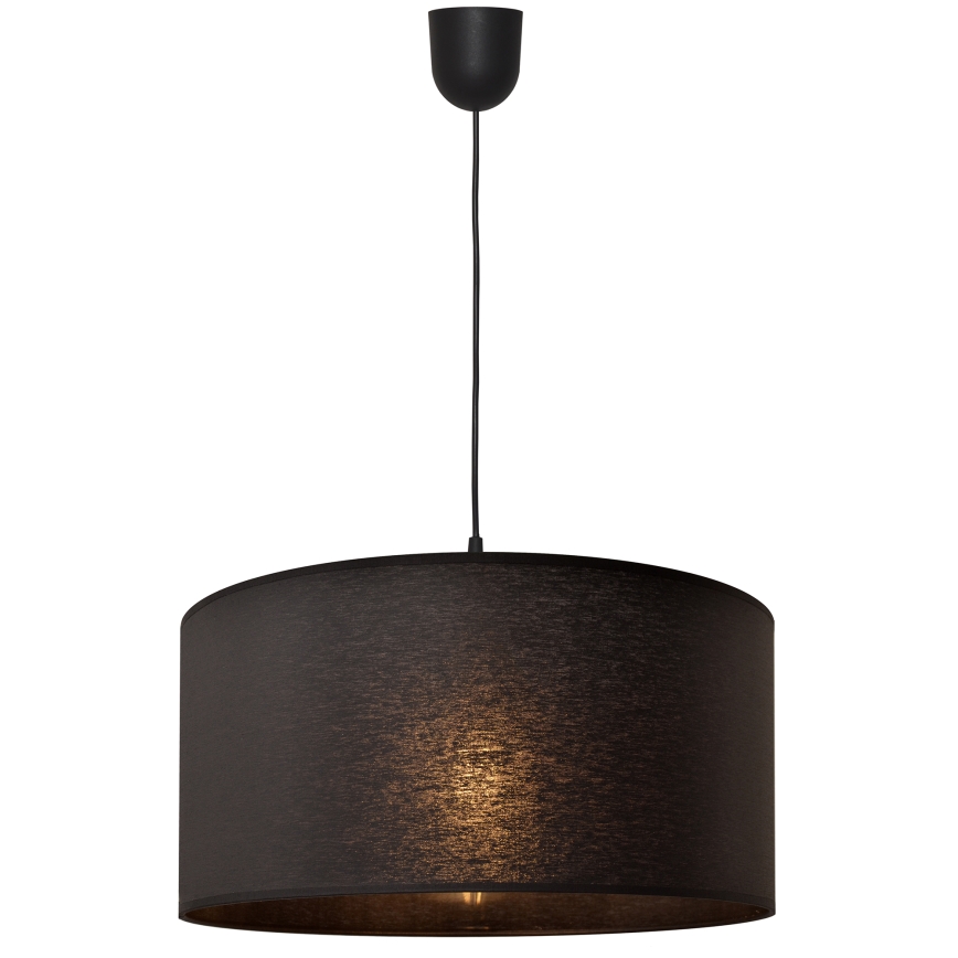 Висящ полилей ALBA 1xE27/15W/230V Ø 40 см черен