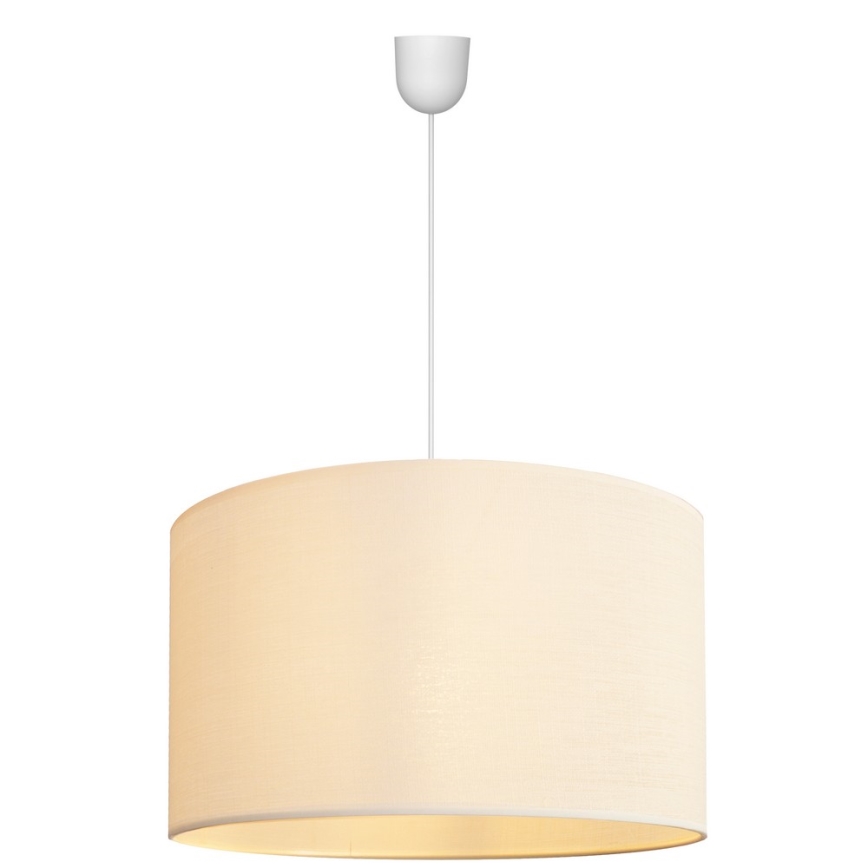Висящ полилей ALBA 1xE27/15W/230V Ø 45 cм бежов