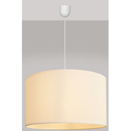 Висящ полилей ALBA 1xE27/15W/230V Ø 45 cм бежов