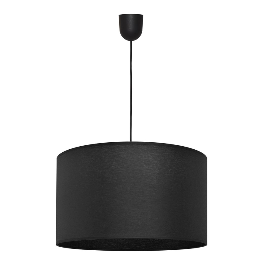 Висящ полилей ALBA 1xE27/15W/230V Ø 45 см черен