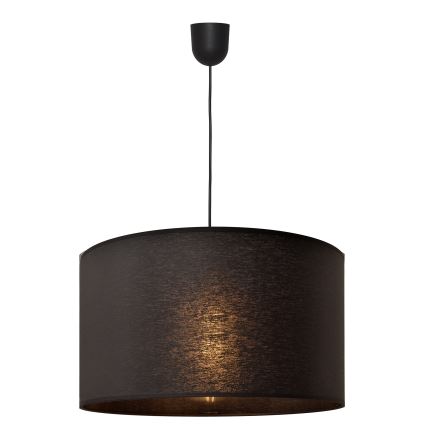 Висящ полилей ALBA 1xE27/15W/230V Ø 45 см черен