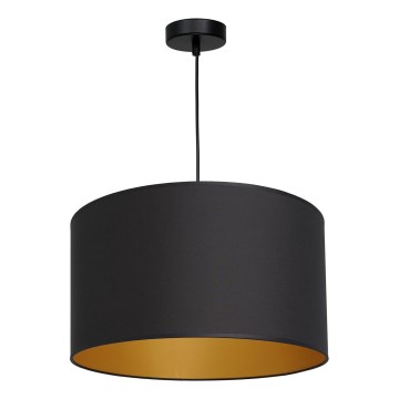 Висящ полилей ARDEN 1xE27/60W/230V Ø 40 cм черен/златист