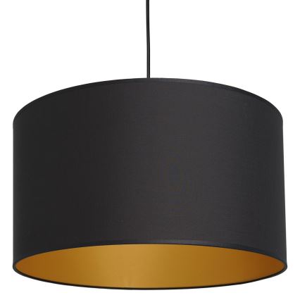 Висящ полилей ARDEN 1xE27/60W/230V Ø 40 cм черен/златист