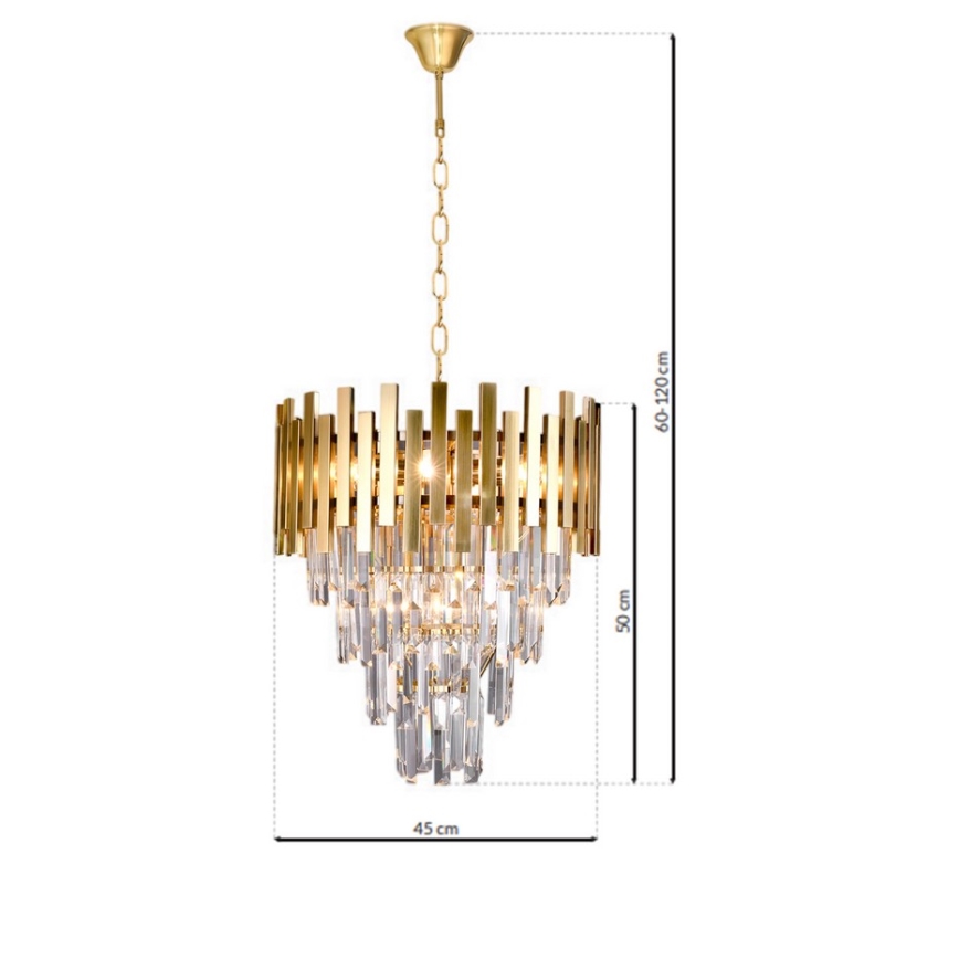 Висящ полилей ASPEN GOLD 9xE14/40W/230V