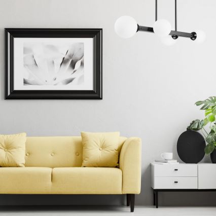 Висящ полилей ASTRO 4xG9/5W/230V черен