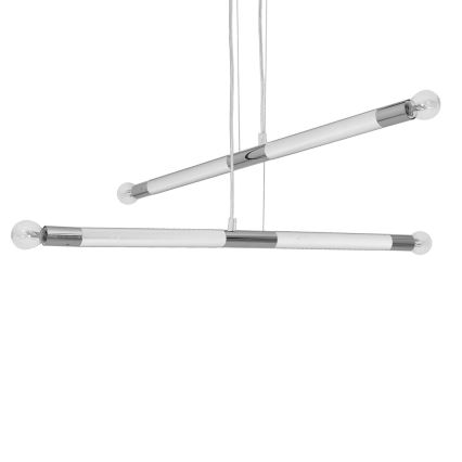 Висящ полилей BASTONE WHITE 4xE14/40W/230V