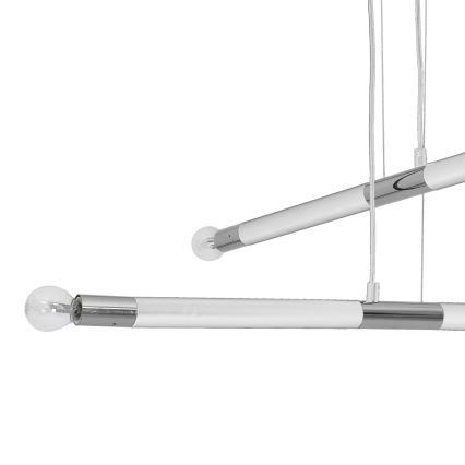 Висящ полилей BASTONE WHITE 4xE14/40W/230V