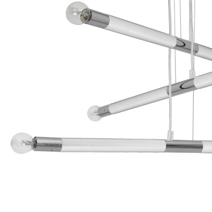 Висящ полилей BASTONE WHITE 6xE14/40W/230V